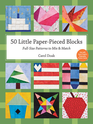 cover image of 50 Little Paper-Pieced Blocks